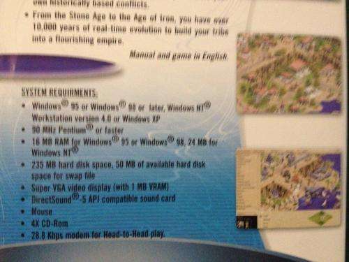 PC - Age Of Empires Gold Edition