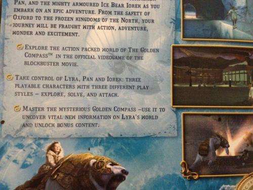 PS2 - The Golden Compass The Official Video Game