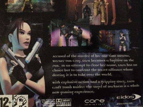 PS2 - Lara Croft Tomb Raider The Angel of Darkness - Platinum