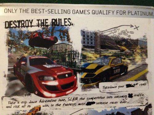PS2 - Burnout 3 Takedown Platinum