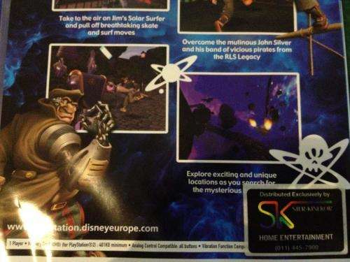 PS2 - Disney`s - Treasure Planet