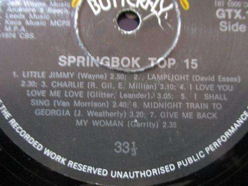 LP - Springbok 15 - GTX16