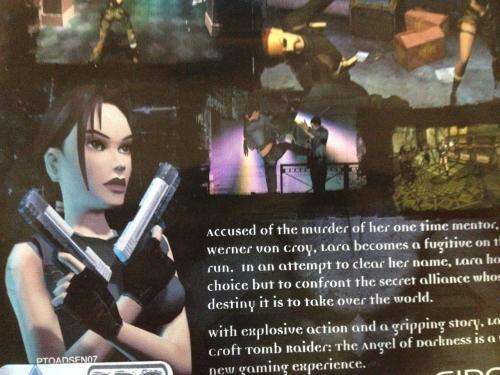 PS2 - Lara Croft Tomb Raider The Angel of Darkness