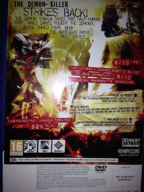 PS2 - Devil May Cry 3 - Special Edition - Dante's Awakening