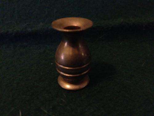 Brass Printers Tray Vase +-2.8cm