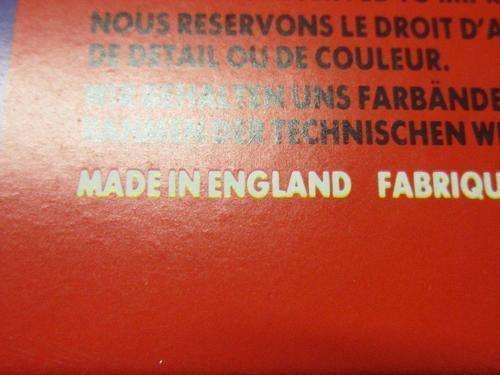 Britains - Plough Set: Front and rear mounting  - 1:32 Scale Made in England