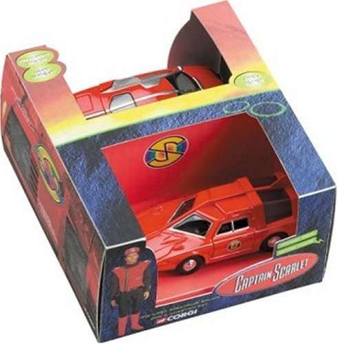 Corgi - Captain Scarlet - Corgi Diecast Spectrum Saloon Car and Cheetah Set 1:36?(NOS)