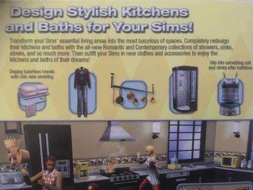 PC - The Sims 2 - Kitchen & Bath Interior Design Stuff