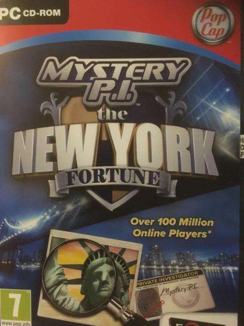 PC - Mystery P.I - The New York Fortune - Hidden object Game -