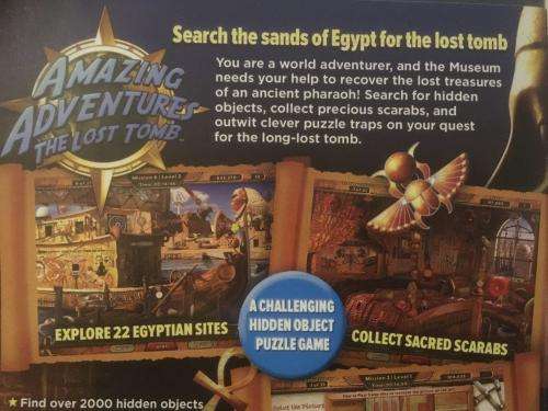 PC - Amazing Adventures The Lost Tomb - Hidden Object Game -