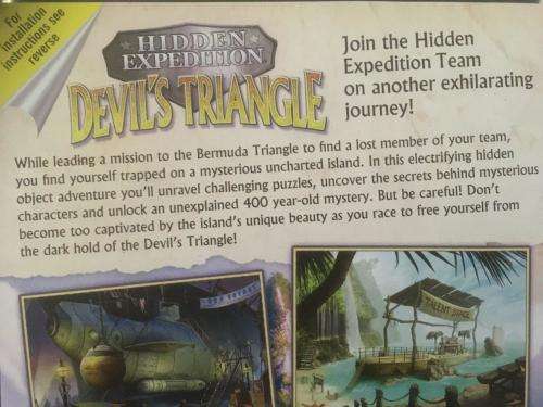 PC - Hidden Expedition - Devil's Triangle - Hidden Object Game -