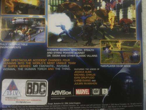 PS2 - Fantastic Four