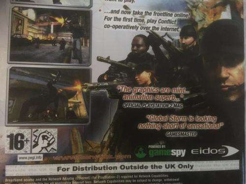 PS2 - Conflict Global Storm