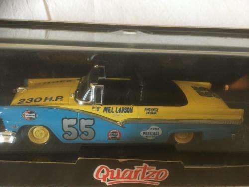Quartzo - Ford Fairlane 56 Nascar - Mel Larson 1:43 Scale