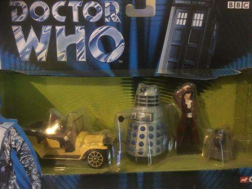 Corgi - Dr.Who - Bessie, Dr Who, Dalek, & K-9- 40th Anniversary of Doctor Who. - Released 2003