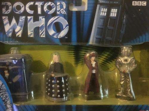 Corgi - Dr.Who - Tardis, Davros, Dr.Who & Cyberman- 40th Anniversary of Doctor Who. - Released 2003