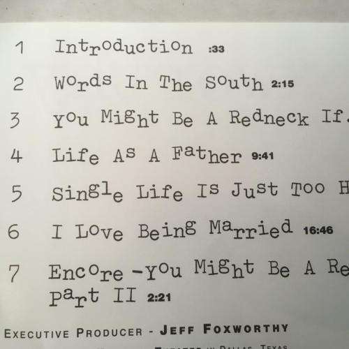 CD - Jeff Foxworthy - You Might Be A Redneck if...