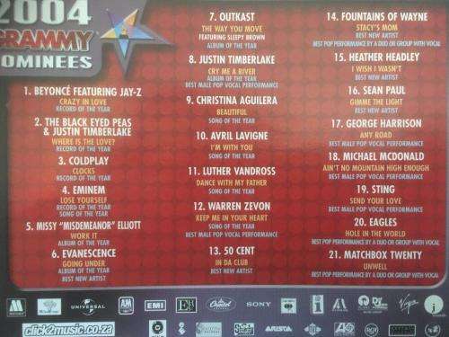 CD - Grammy Nominees 2004 - Various Artists