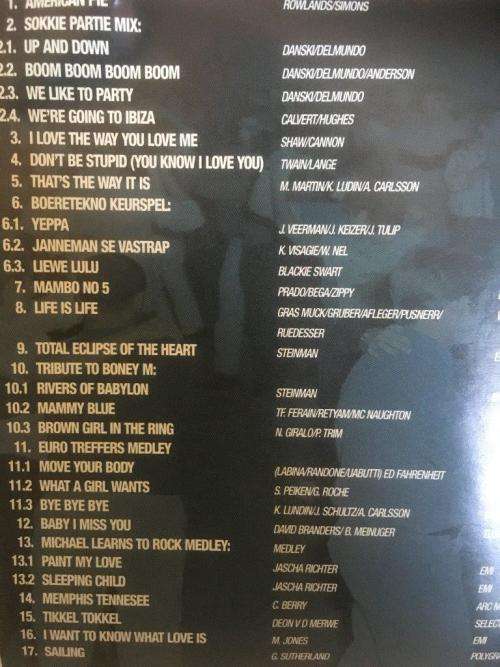 CD - Beste Sokkie Treffers Vol 1