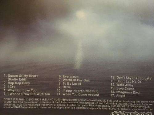 CD -  Westlife - World of our own