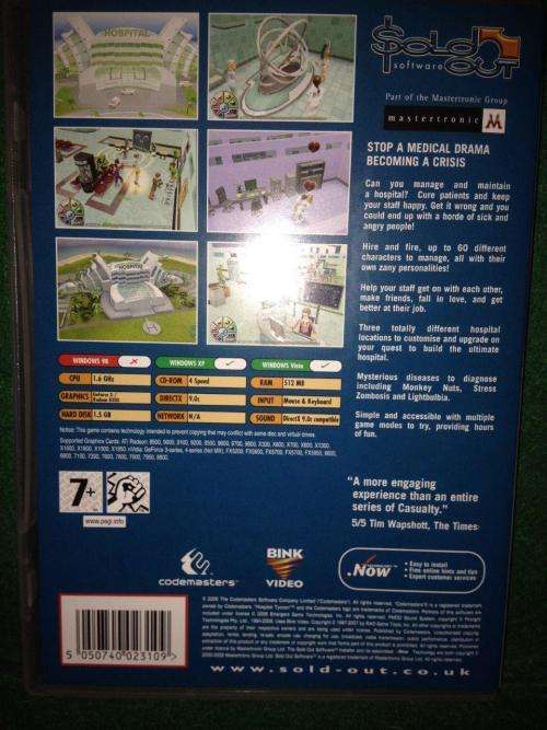 PC - Hospital Tycoon