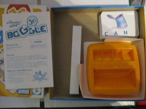 Boggle Jr - Parker Brothers - Your Preschooler's First Boggle game