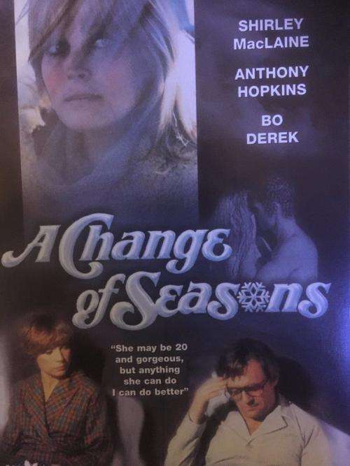DVD - A Change of Seasons - MacLaine Hopkins Bo Derek