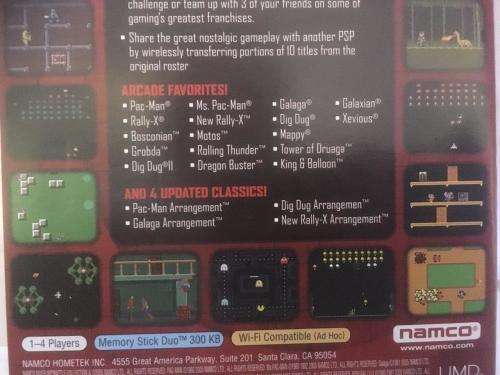 PSP - Namco Museum Battle Collection