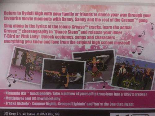 Nintendo DS - Grease The Official Video Game