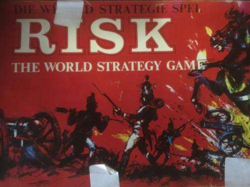 Vintage Risk - The World Strategy Game - Manhattan Product -