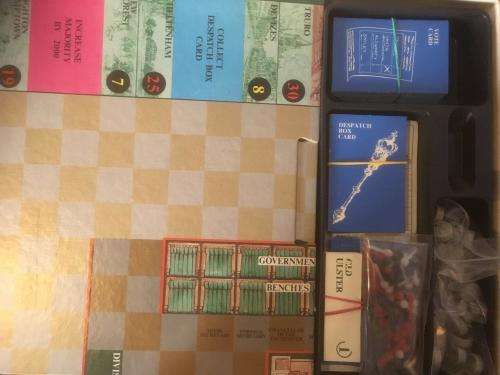 Westminster - The Election Game - Made In England by H.P.Gibson & Sons Ltd London