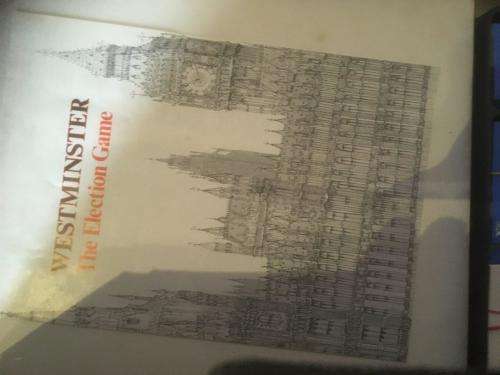 Westminster - The Election Game - Made In England by H.P.Gibson & Sons Ltd London