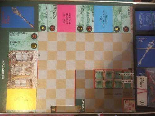 Westminster - The Election Game - Made In England by H.P.Gibson & Sons Ltd London