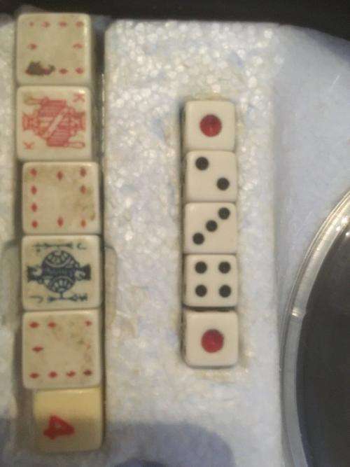 Vintage The World Of Popular Games - Made In Japan. Roulette, Poker Dice