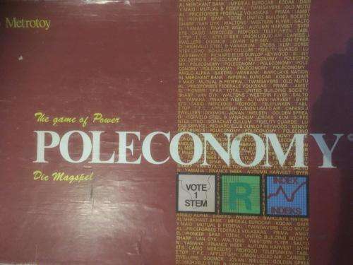 Poleconomy - The Game Of Power - A Manhattan Product From Metrotoy circa 1980's vintage