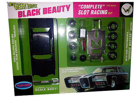 Polar Lights The Green Hornet Black Beauty Slot Car Kit 1:32 Scale  1:32 Scale (new)