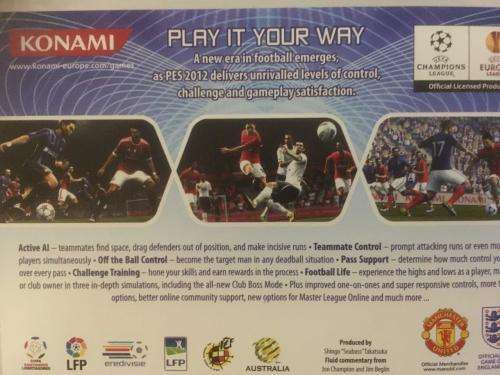 PS3 - Pro Evolution Soccer 2012 - PES 2012