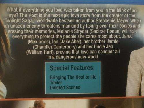 Blu-ray - The Host (Stephenie Meyer)