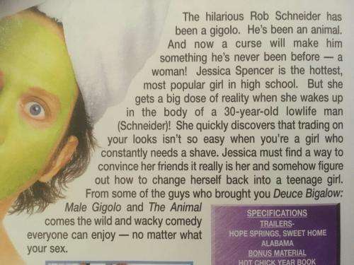 DVD - Hot Chick  Bob Schneider is The