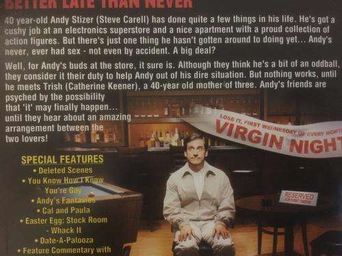 DVD - The 40 Year-Old Virgin - Steve Carell