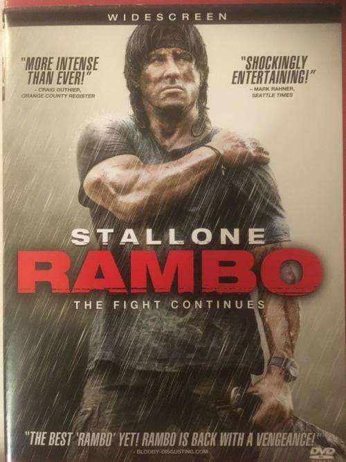 DVD - Rambo - The Fight Continues - Stallone