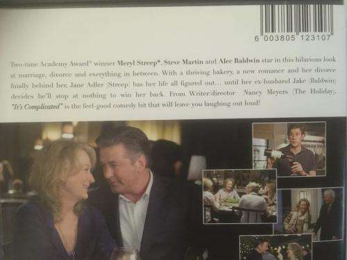DVD - It`s Complicated - Meryl Streep, Steve Martin, Alec Baldwin