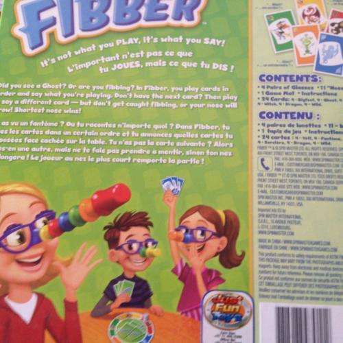 Fibber - Stretch The Truth & Your Nose May Grow - Spinmaster