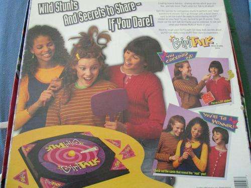 Girl Talk - Second Edition - The game of truth or dare - 1995 Hasbro Milton Bradley Made in USA