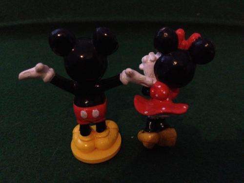 Over the Moon Mice  Mickey & Minnie Mouse - Disney - Solid Rubber +- 5.5.cm