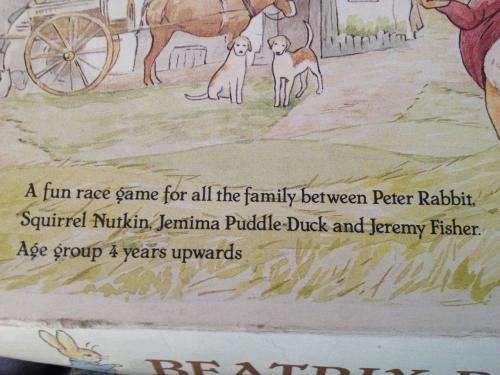 Beatrix Potters - Peter The Rabbit Race Game