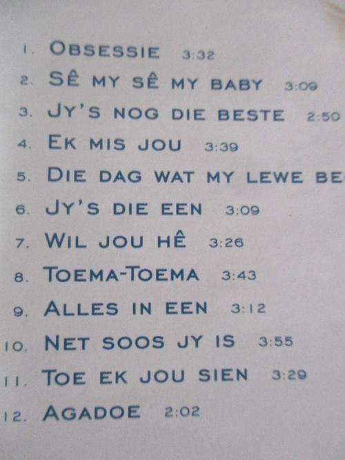 CD - Bianca Pienaar - Obsessie