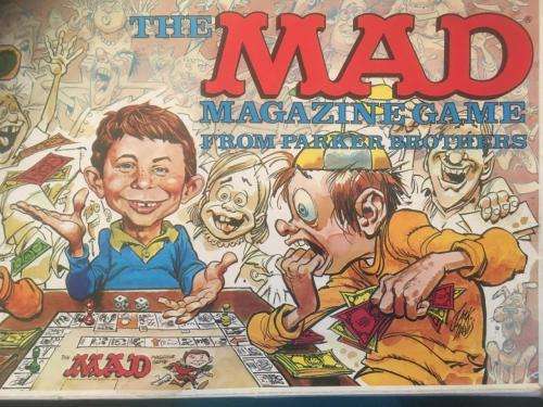 The Mad Magazine Board Game - Parker Brothers Hasbro