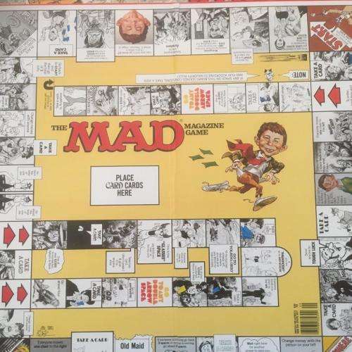 The Mad Magazine Board Game - Parker Brothers Hasbro
