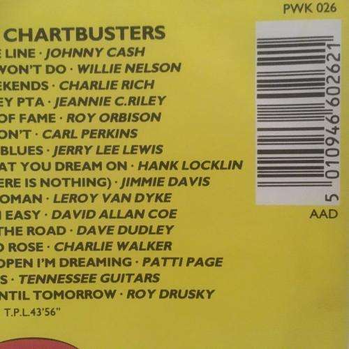 CD - Country Chartbusters - Various Artists
